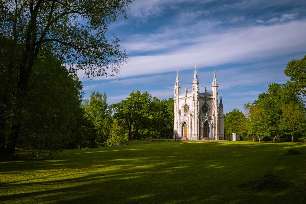 Готические мотивы Петергофа.