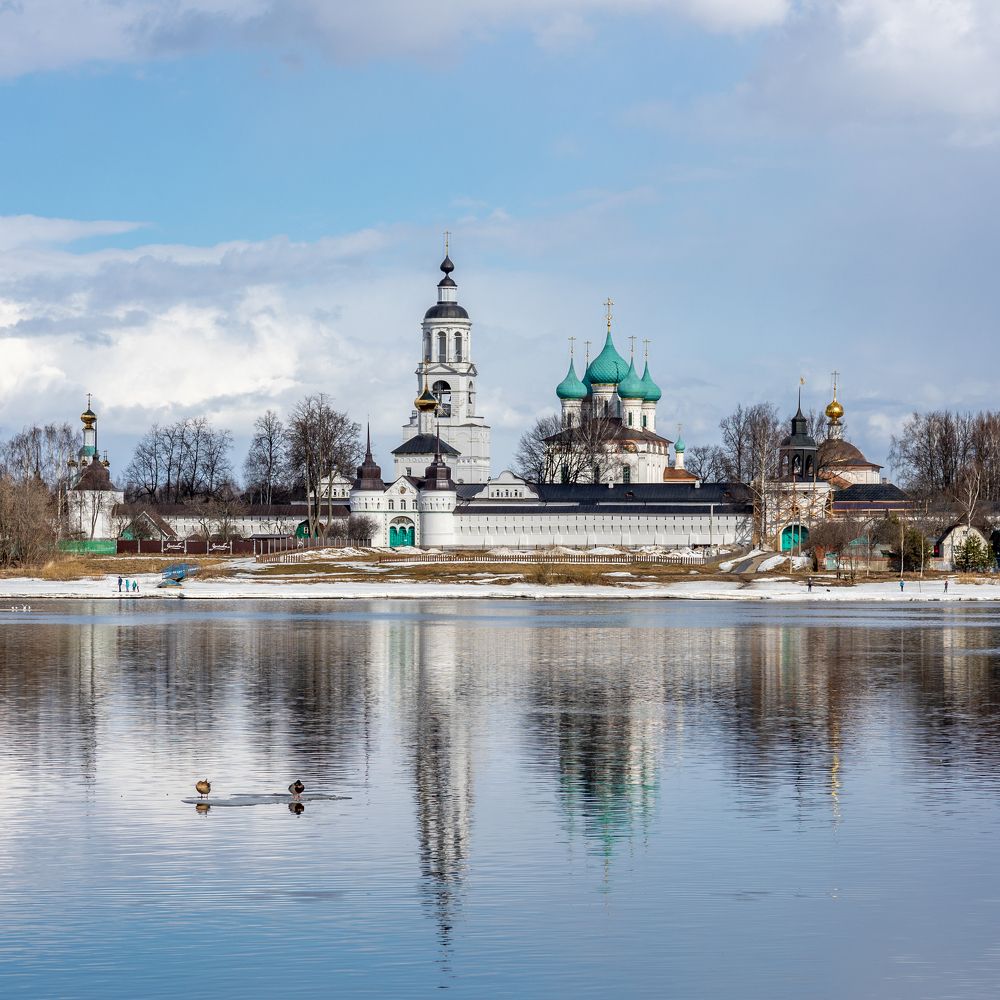 Толгский женский монастырь.  И утки)
