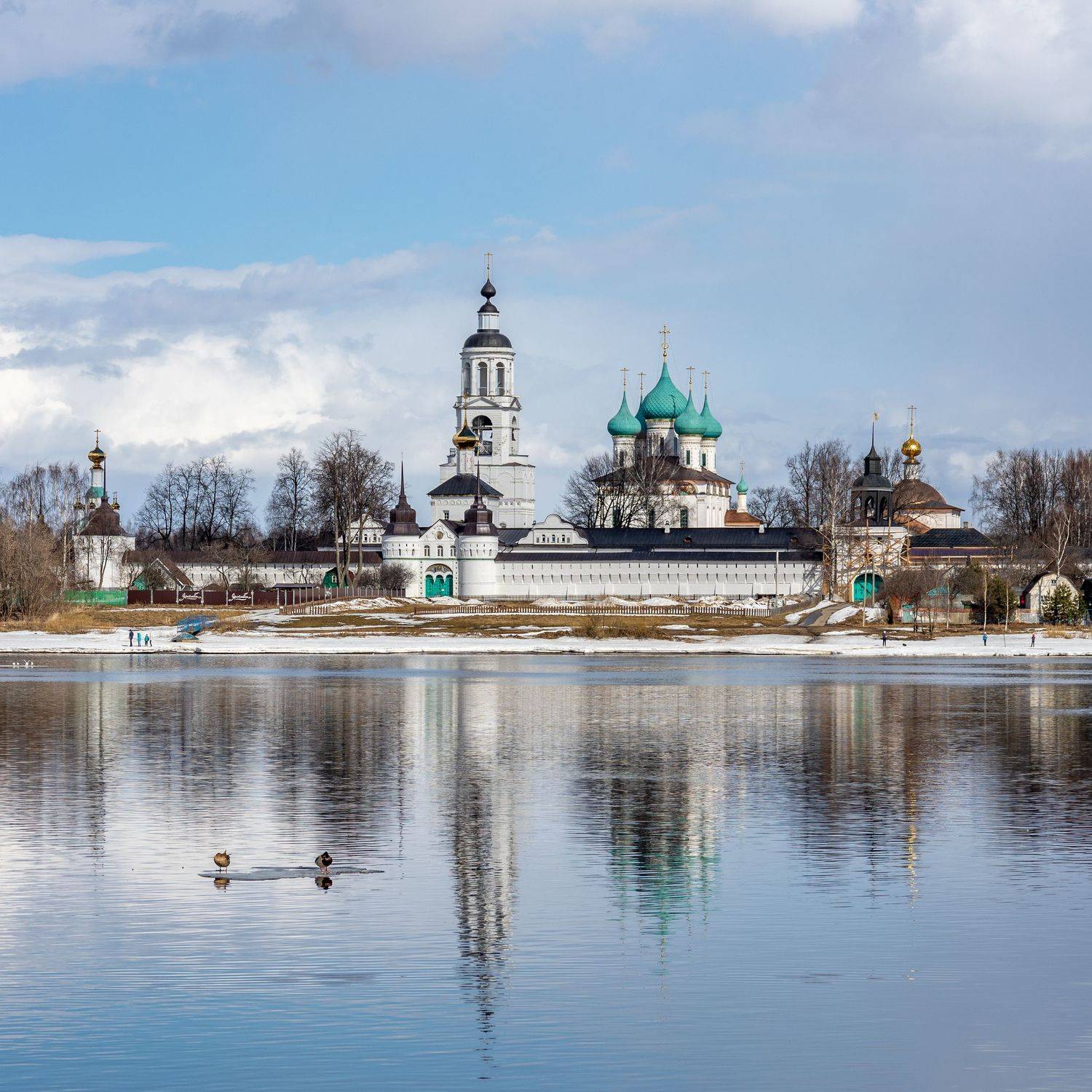 Толгский женский монастырь.  И утки)