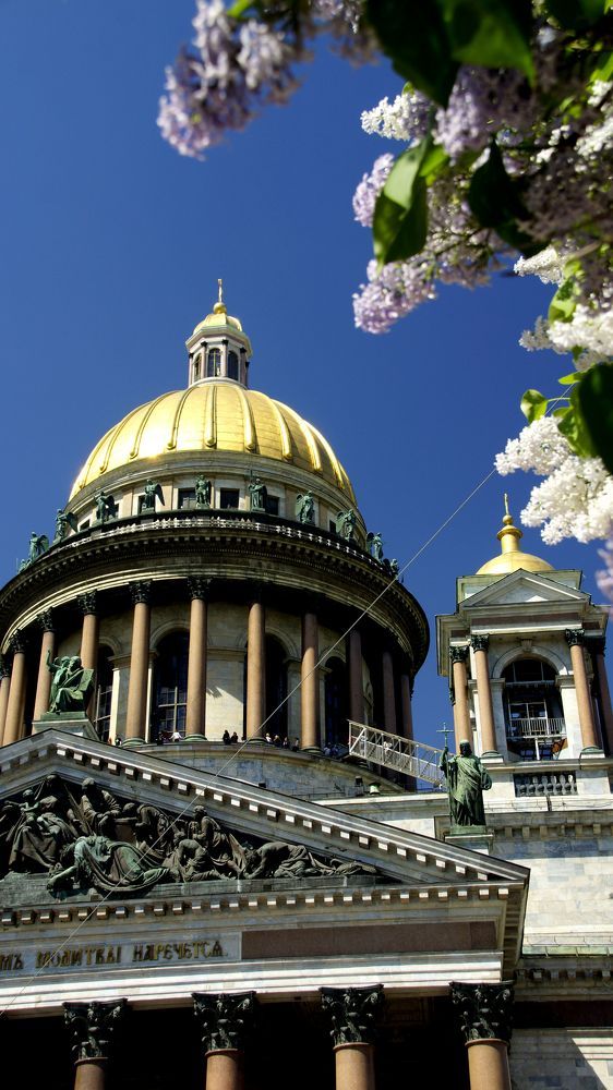 Исакий и сирень