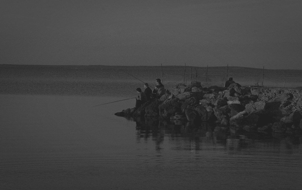 Рыбаки на рассвете.