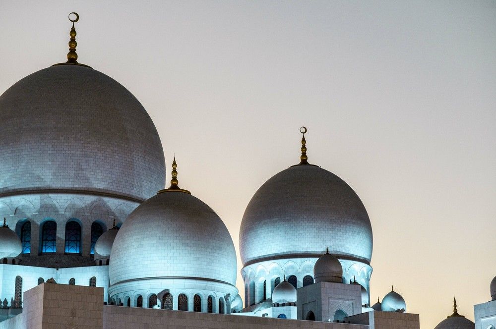Grand mosque Abu Dhabi