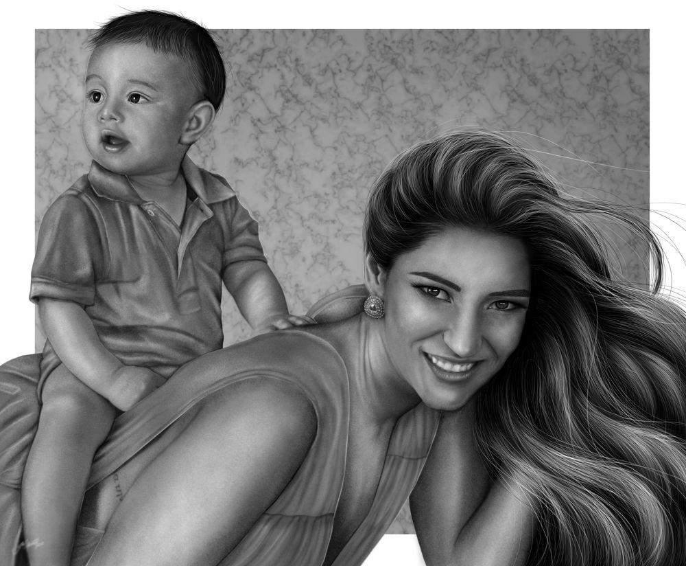 Uma foto com conotação artística encanta ainda mais o coração