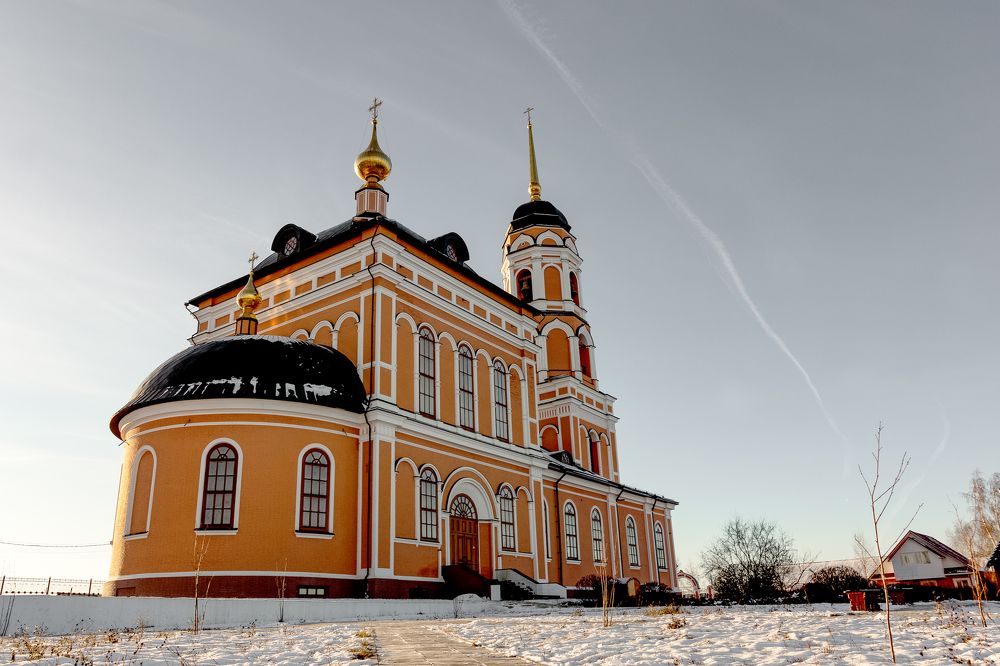 Церковь Троицы Живоначальной в селе Нижние Муллы Пермского края
