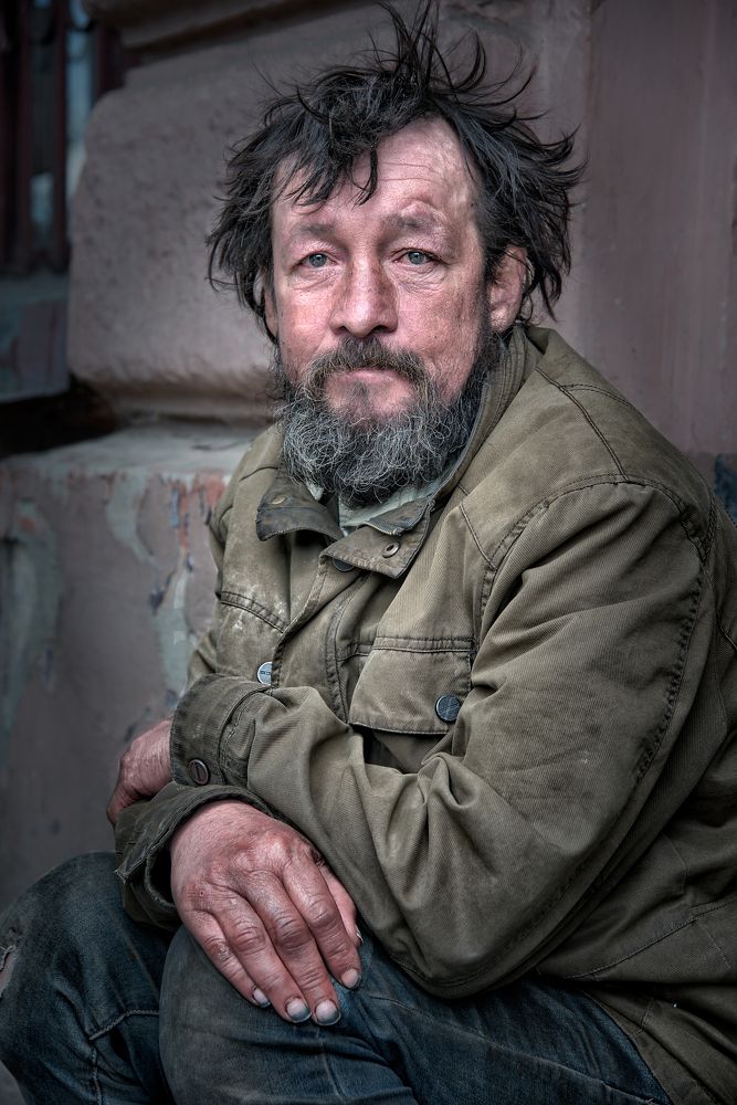 Уличный портрет.