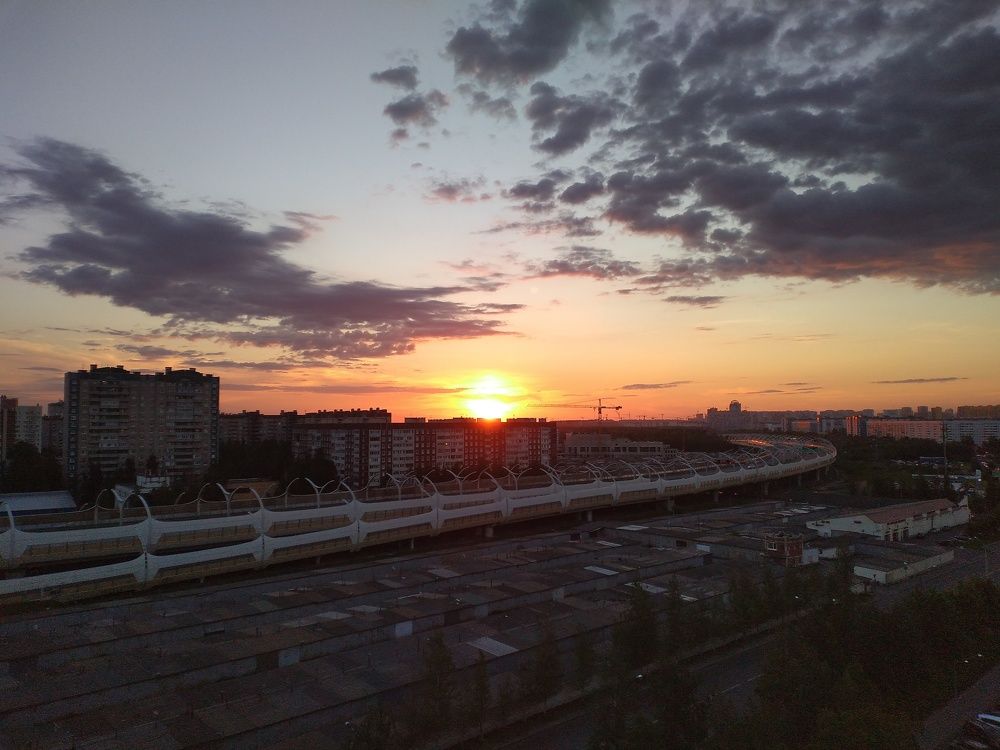 Спб на закате