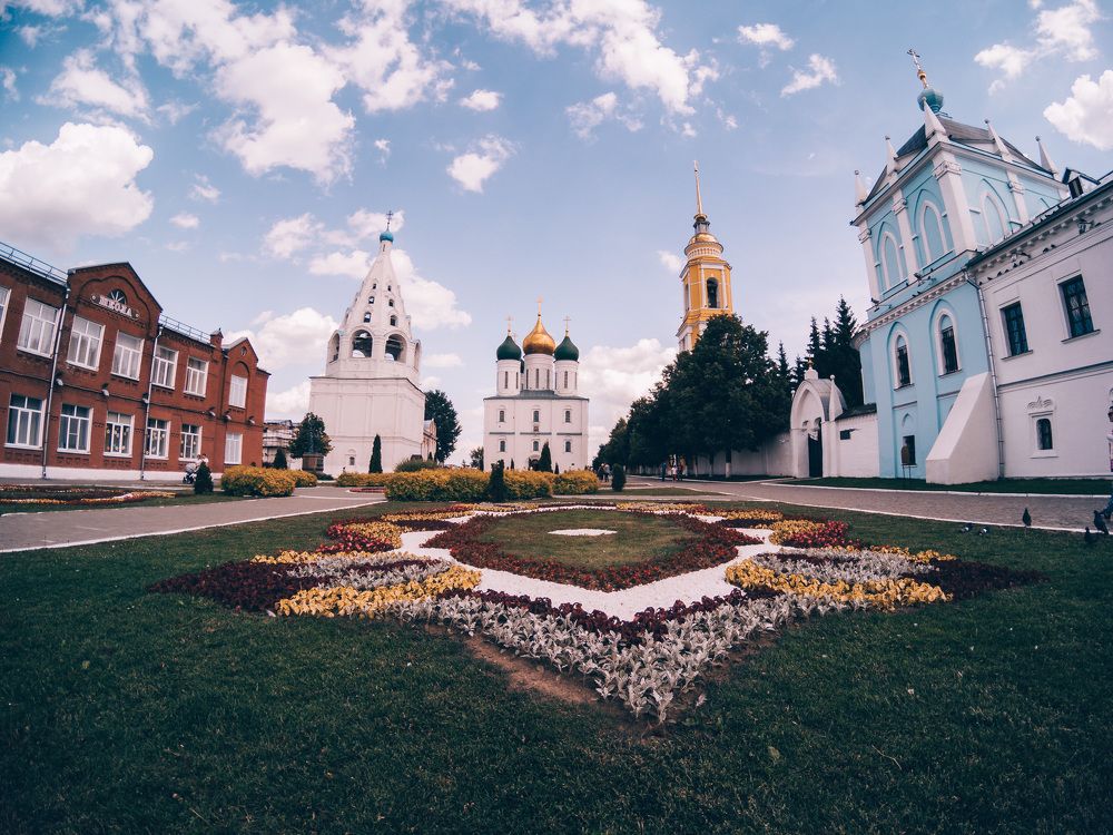Соборная площадь Коломны