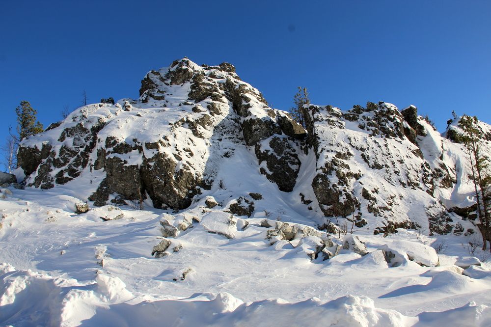 Горы на Иовском плато