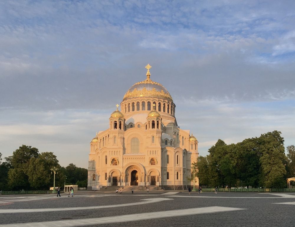 Морской собор в закате