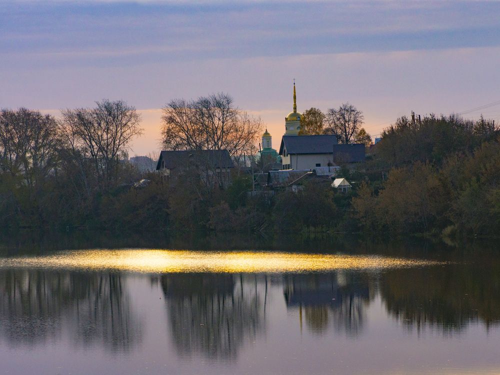 Утро на реке.