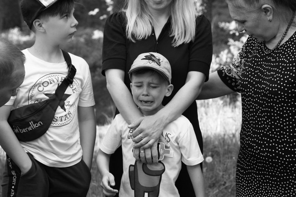 Внучок обиделся...!