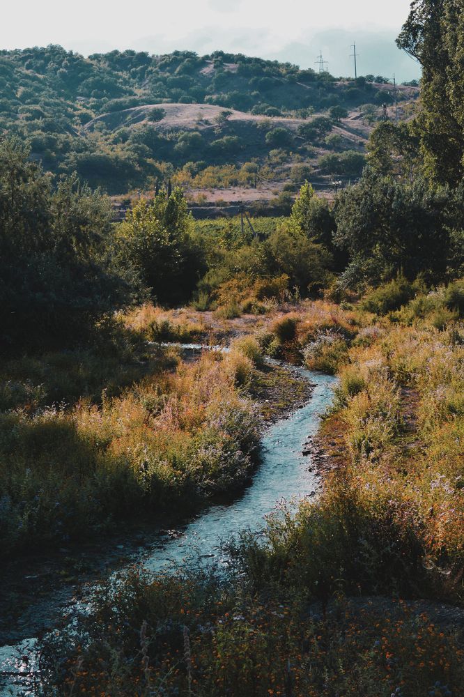 Река Ускут. Приветное. Крым.