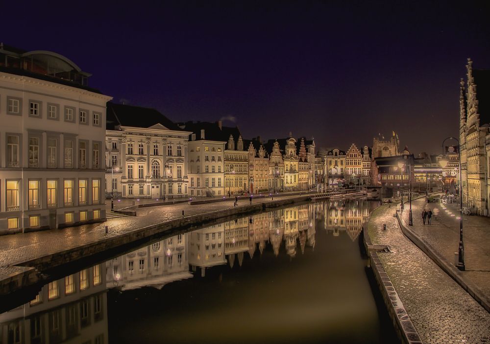 The night reflections