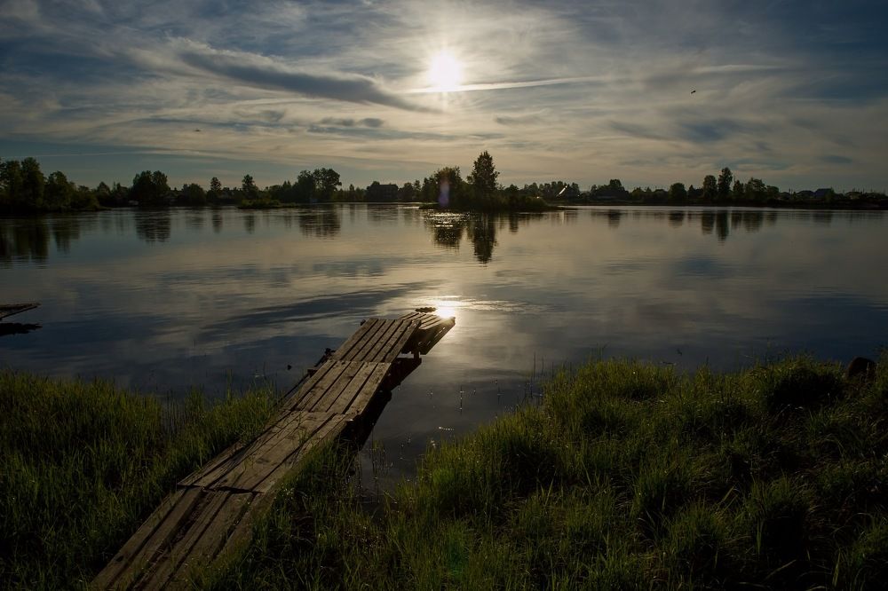 По мосточку