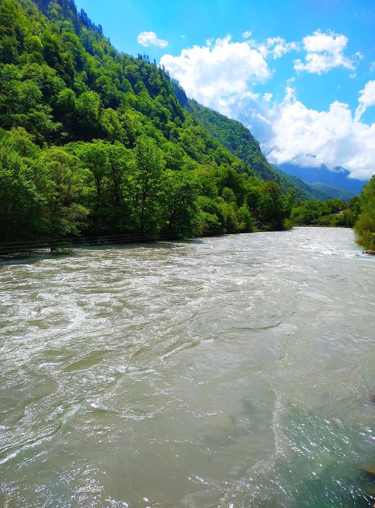 Горные реки Абхазии