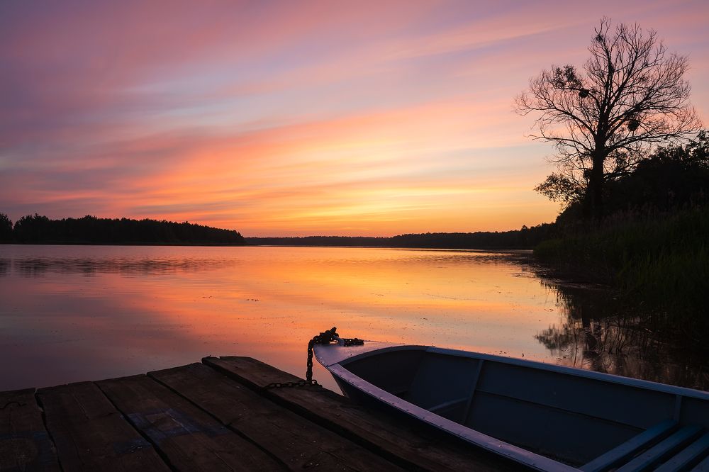 На рассвете