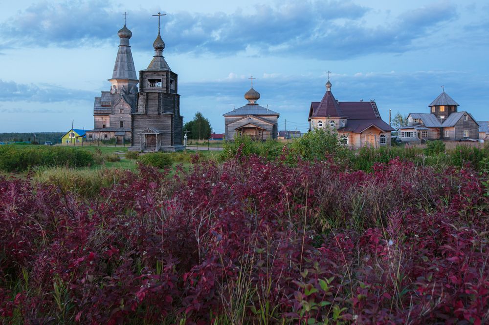 Белая ночь в поморском селе