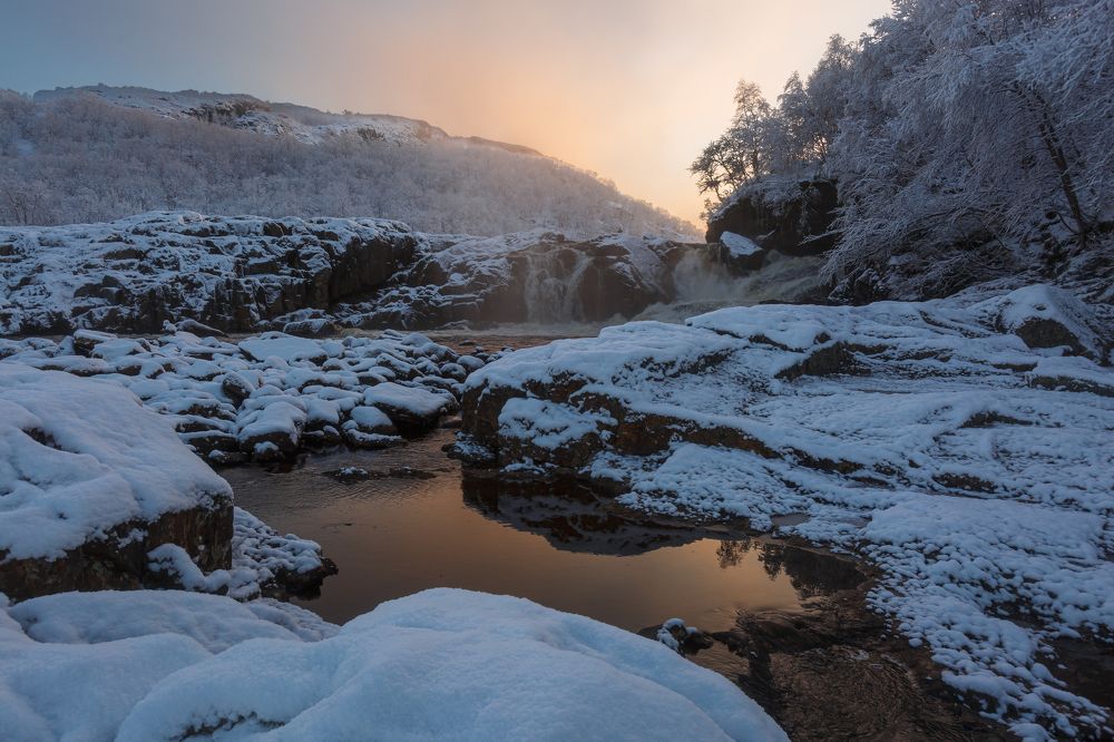 Оранжевый закат