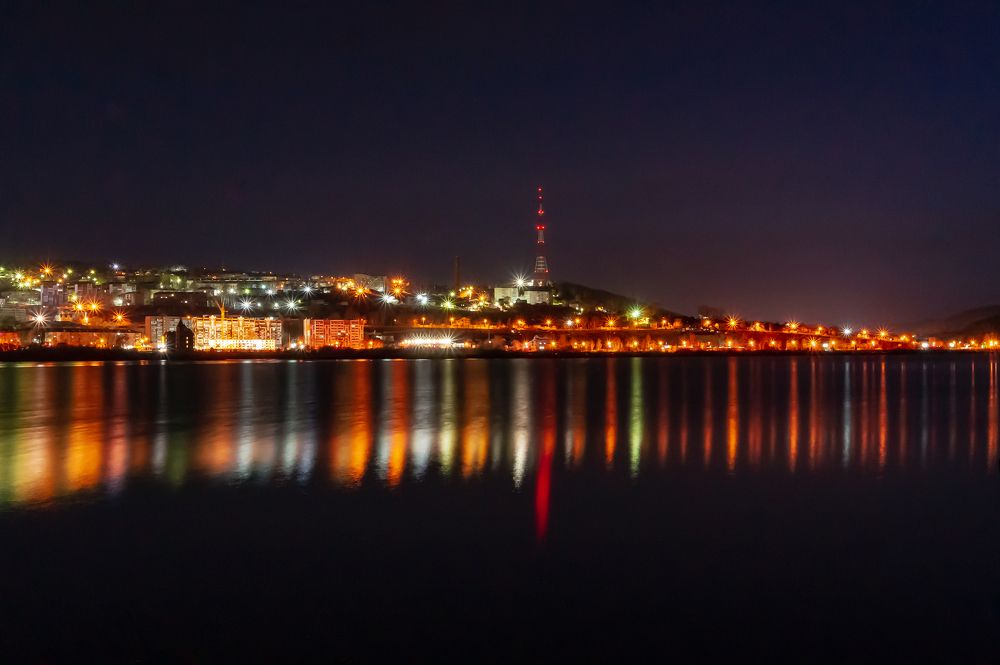 Огни ночного города