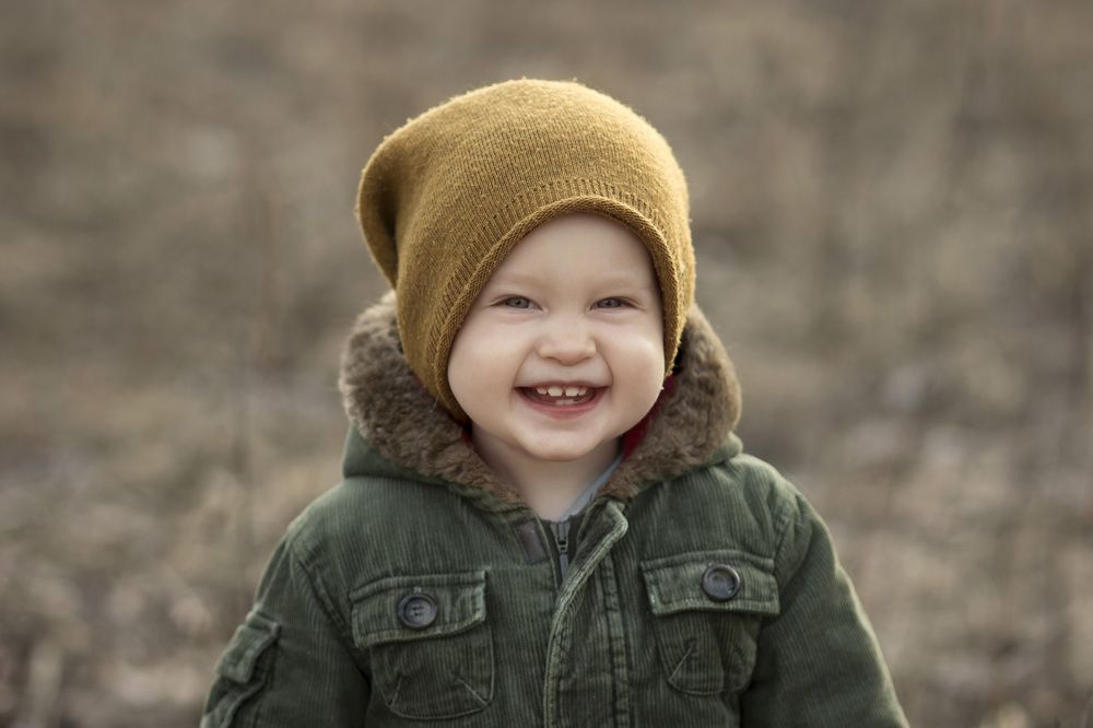 Счастливая улыбка...