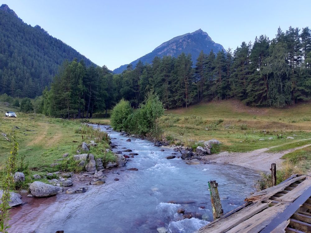 Рассвет над Аксаутом.
