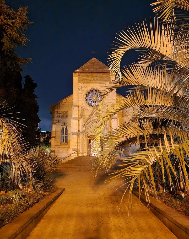 Ночная Ялта.