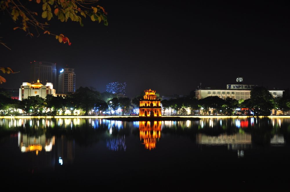 The center of Hanoi City
