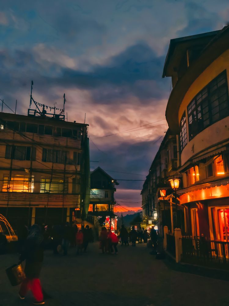 Vibrant street