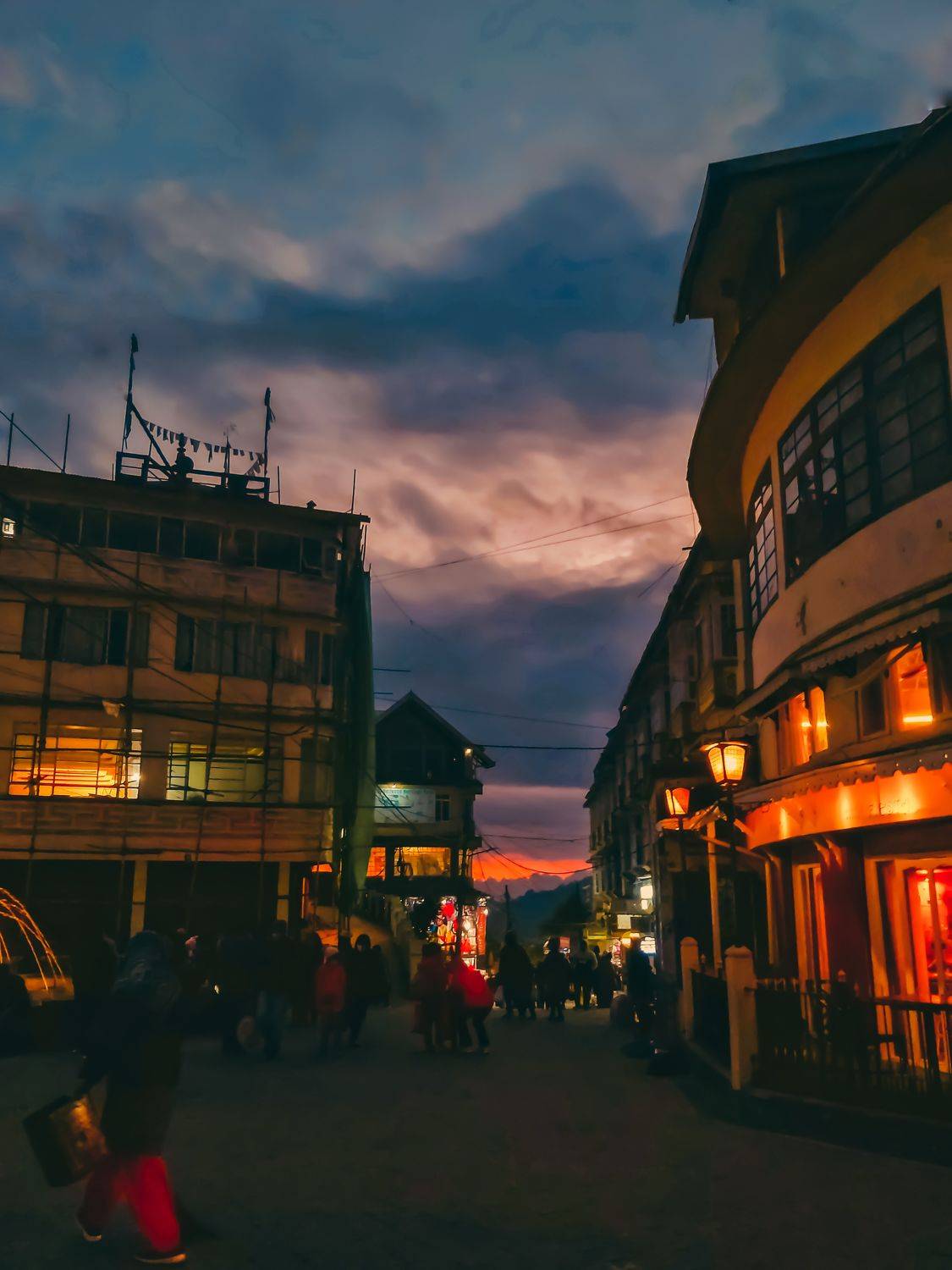 Vibrant street
