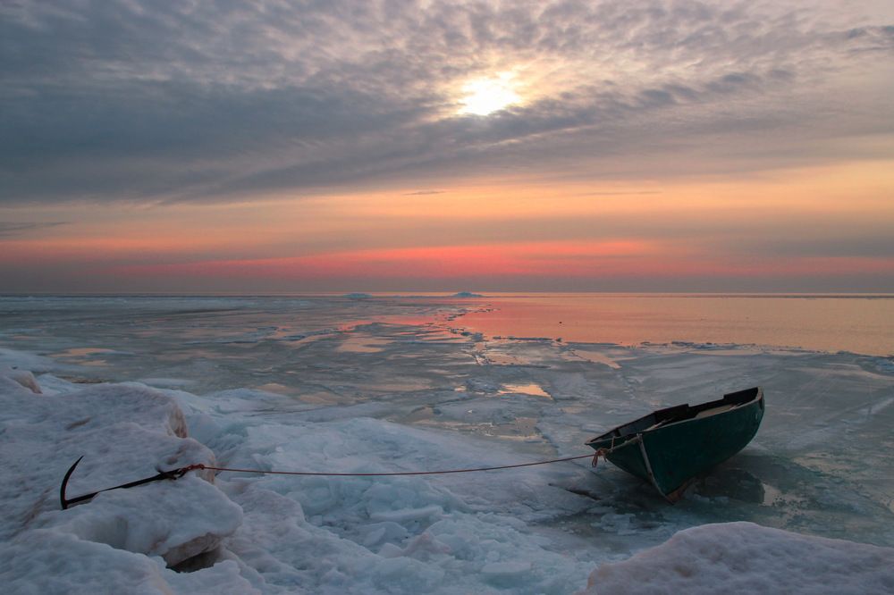 Atpūtā pēc darba.