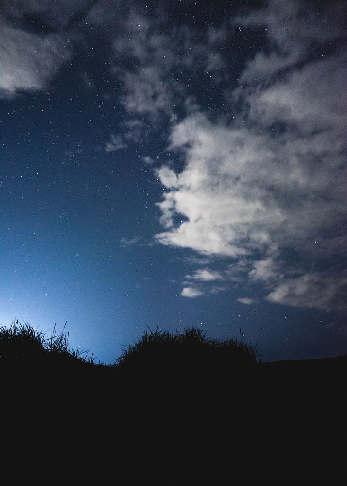 Ночь на океане.