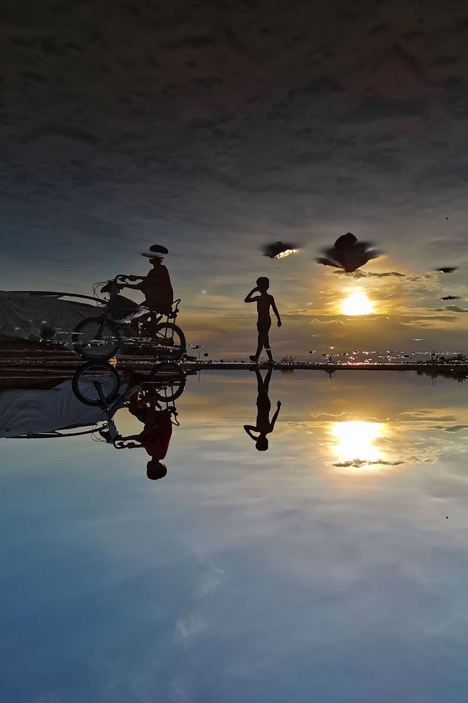 Sunset and Reflection