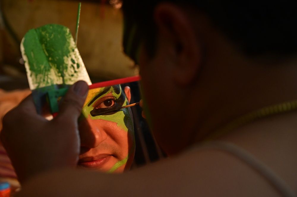 Kathakali Makeup