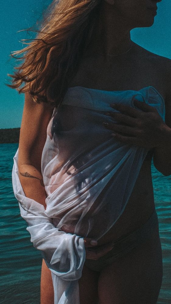 Линии тела, когда зреет новая жизнь