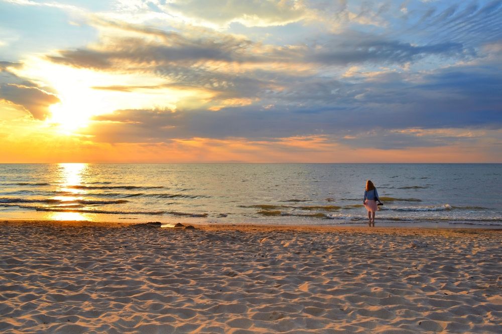 Прощание с морем .