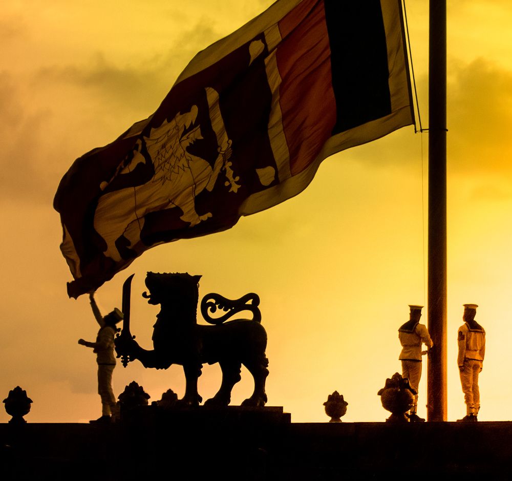 Hoisting the flag with pride