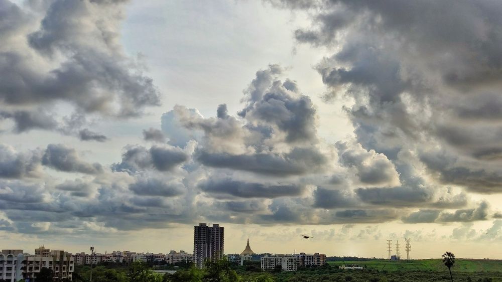 Clouds and Pagoda.