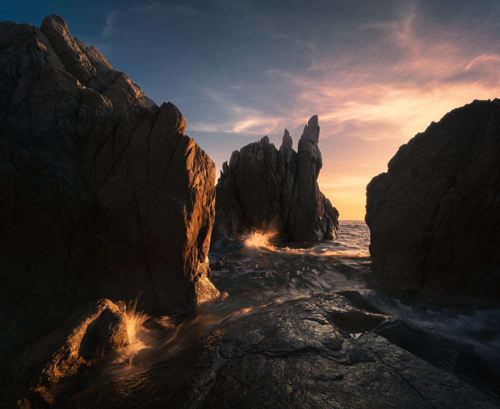 The coast of the Gods