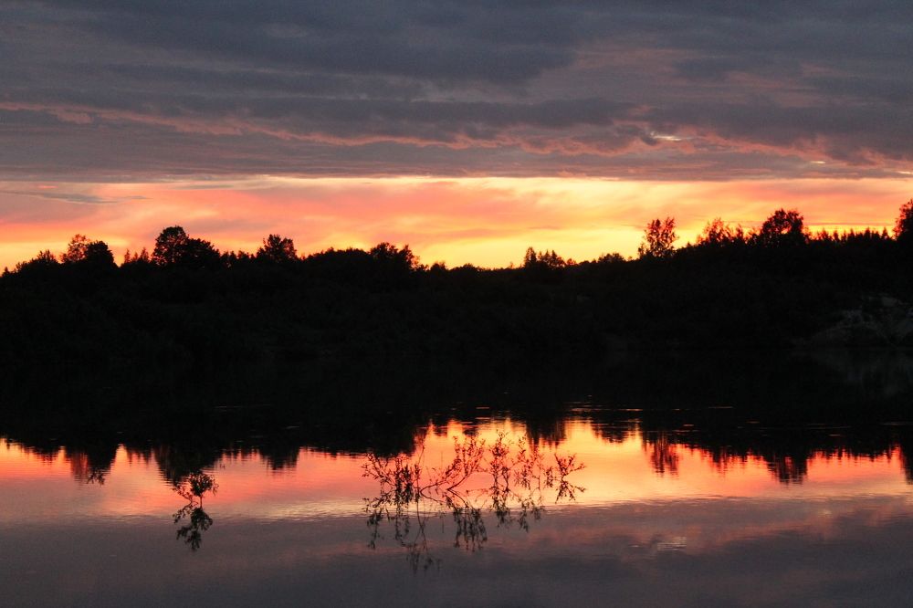 Зарево заката