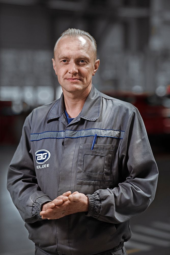 Портрет работника цеха PDI