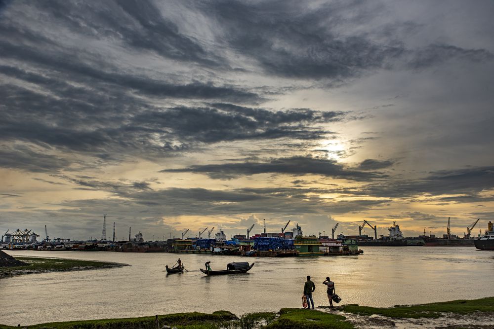 Karnaphuli River | Port of Chittagong, Bangladesh