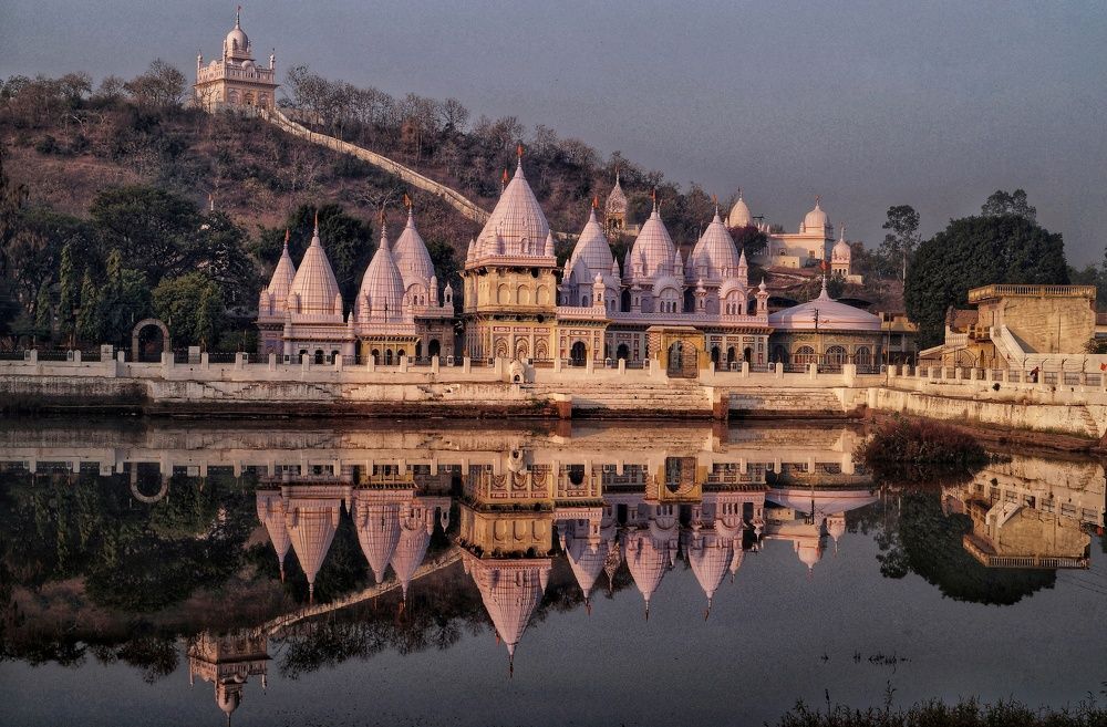 The Reflection - Mirror View of Temple