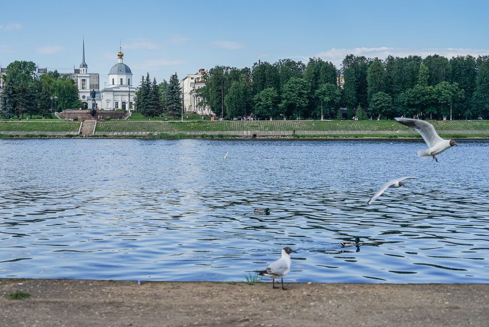 Волга. Город Тверь