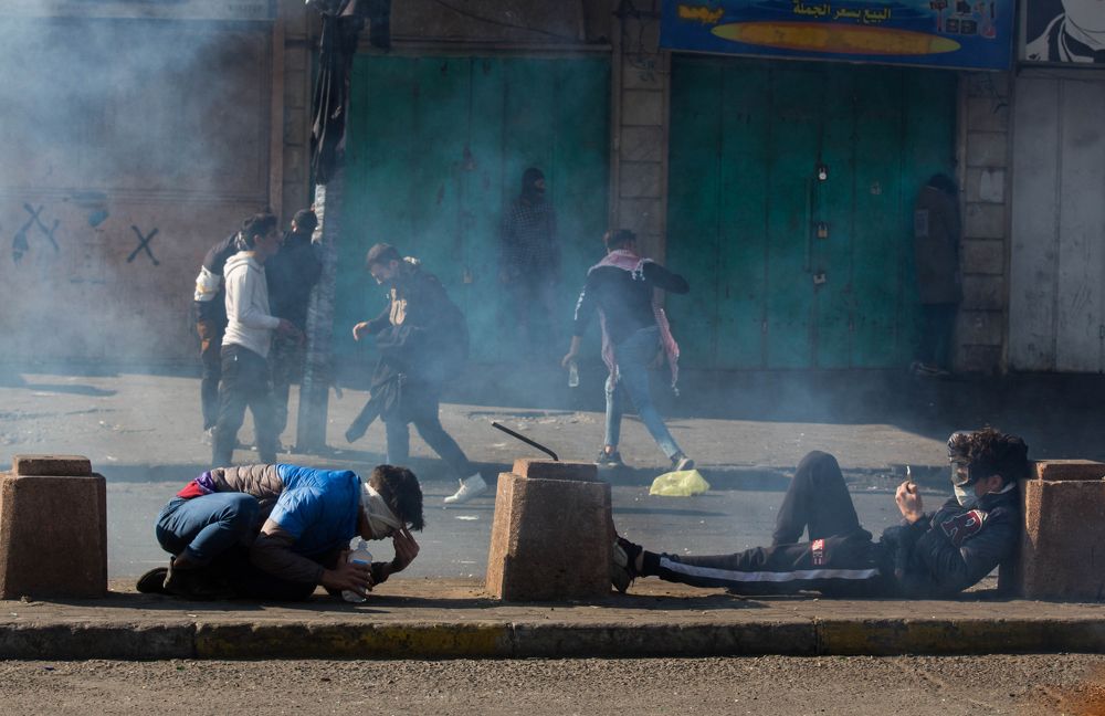 demonstrations in Baghdad