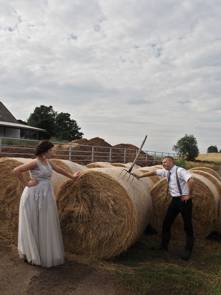 The Pitchfork and hay Bale