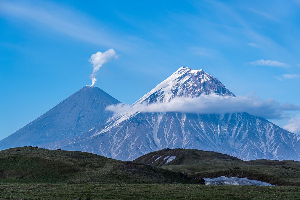 Ключевская сопка и Камень