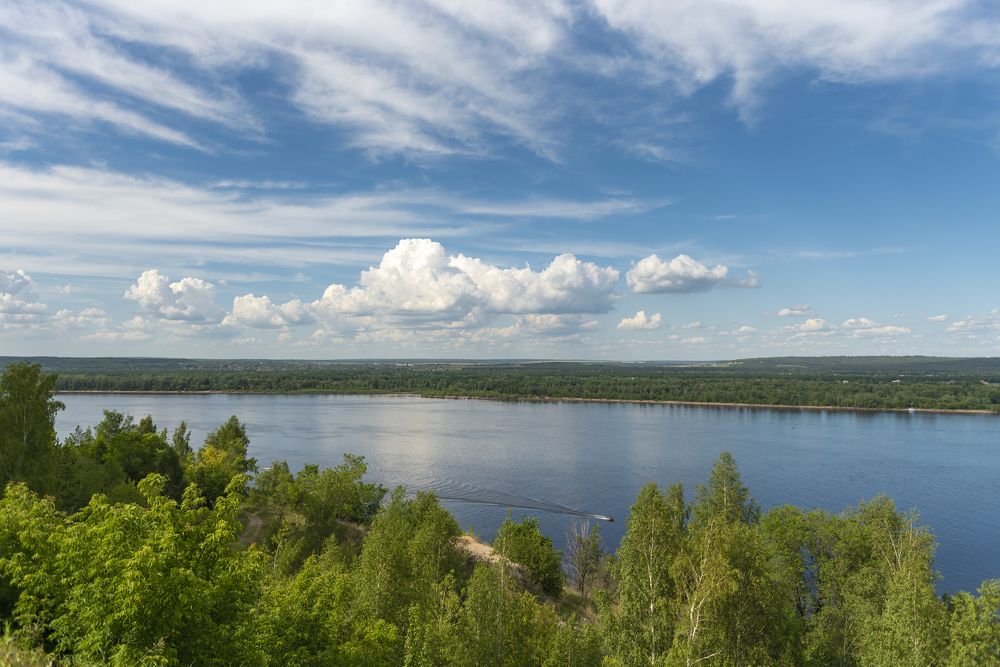 Волга. Самарская область.
