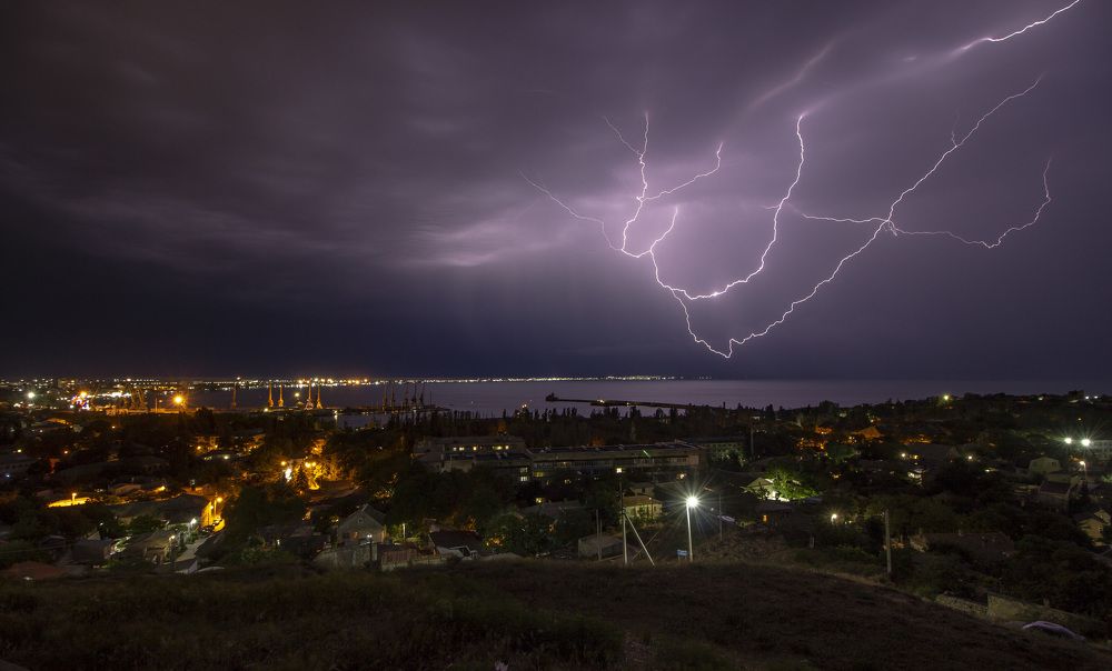 Гроза над Феодосией