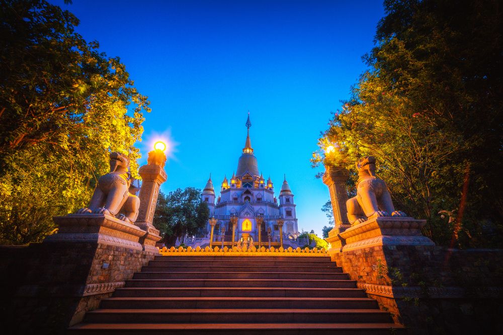 Blue hour on hidden gem