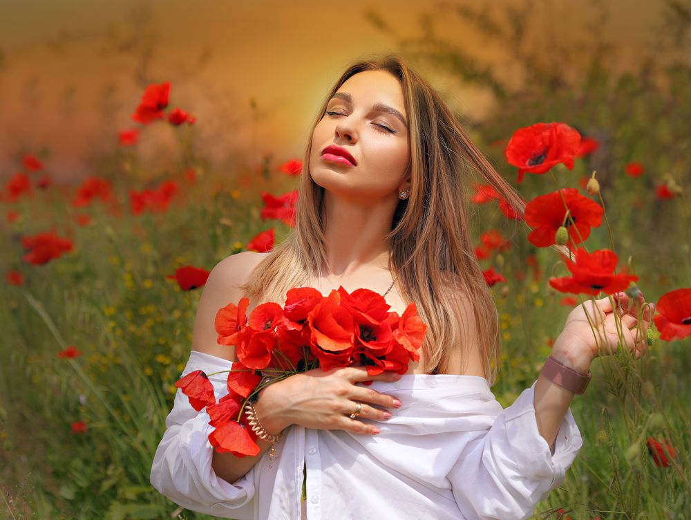 Маковая красавица